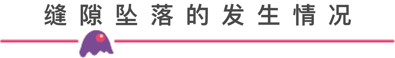 スキマてんらくのはっせいじょうきょう