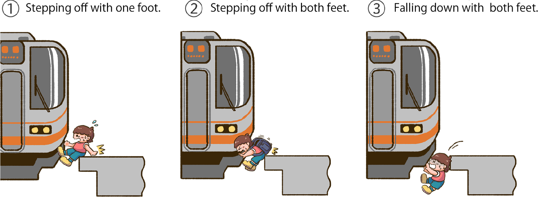 さまざまなスキマてんらく